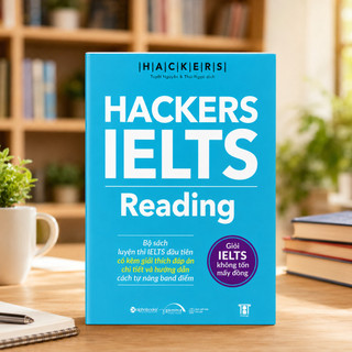 Sách - Hackers IELTS Reading - Luyện Thi IELTS Reading Band 3.0-6.0+ kèm lời giải chi tiết (Gamma)