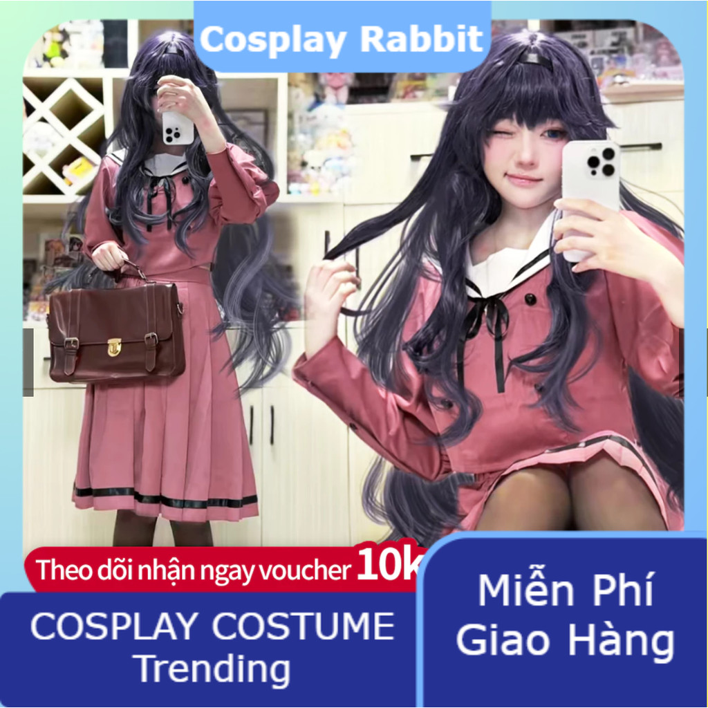 Kaoruko Waguri – Trang Phục Cosplay Full Set – Costume Cosplay Anime/Game -Kaoru Hana wa Rin to Saku
