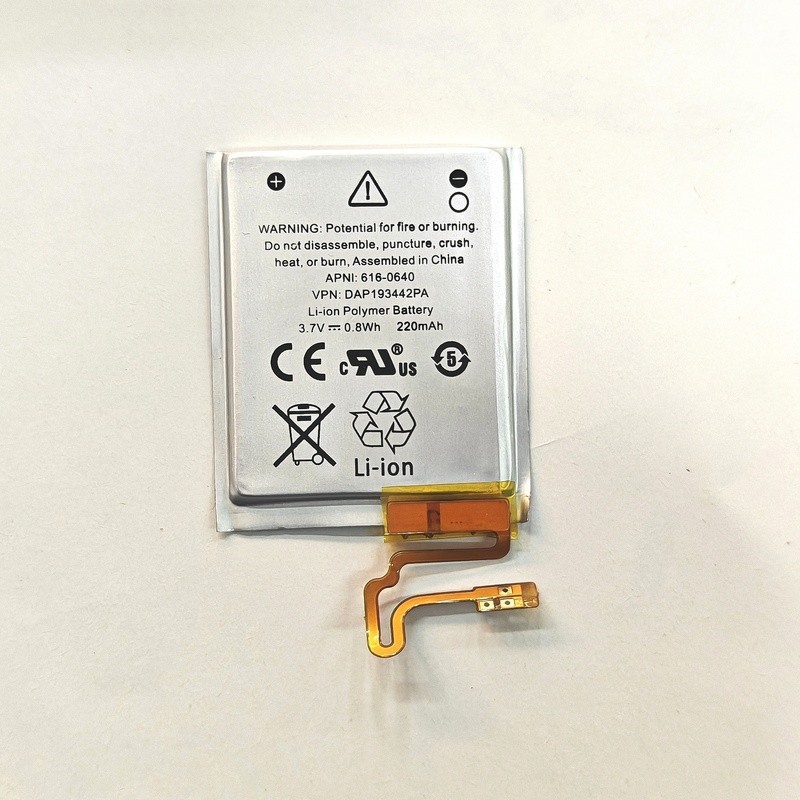 [Hàng có sẵn] Thích hợp cho pin Nano7 7G MP3 MB903LL / A 616-0640 Pin 220mah