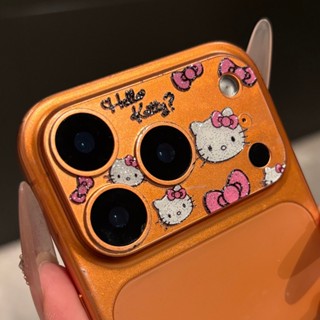 1 Chiếc Điện Thoại Camera Trang Trí Phim iPhone 17 Pro Max Rỗng Ra Thiết Kế Nổi Bật Hoạt Hình Hello Kitty Cinnamoroll Crayon Shin-chan CNY Phong Phú Điện Thoại Di Động Miếng Dán Phụ Kiện Trang Trí