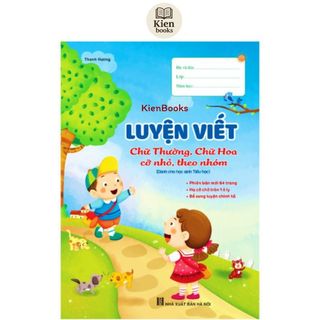 Sách - Luyện Viết Chữ Thường, Chữ Hoa, Cỡ Nhỏ, Theo Nhóm..