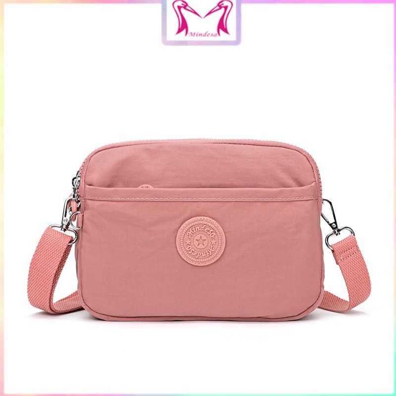 EA3 MINDESA Túi đeo vai vuông mới Thích hợp cho mọi dịp Túi Nylon 8638 #