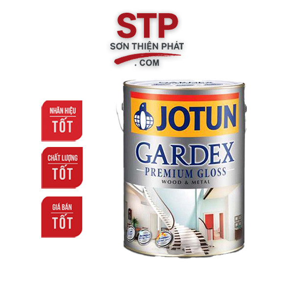 Sơn dầu JOTUN sơn cho gỗ, sơn nhôm, sơn sắt, sơn nhựa và kim loại Jotun Gardex Bóng Mờ