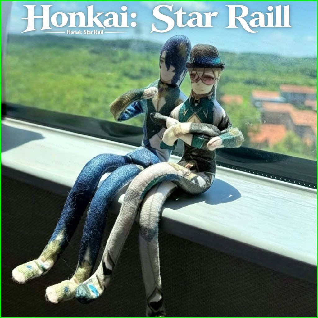 PS1 Honkai: Star Rail Phainon Anaxa Blade Plushie Trừu tượng Khung dây có thể lập được Chuột khô Búp