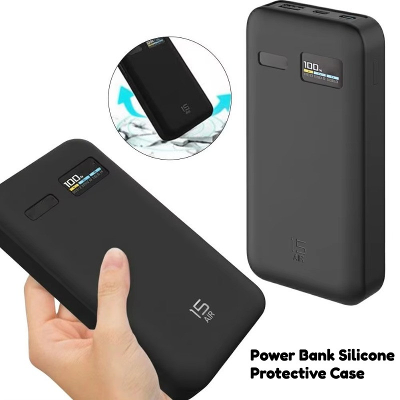 Dành Cho CUKTECH No.15 AIR 15000mAh 100W Ốp Lưng Mềm Silicon Siêu Mỏng Cho CUKTECH No.15 Chống Rơi K