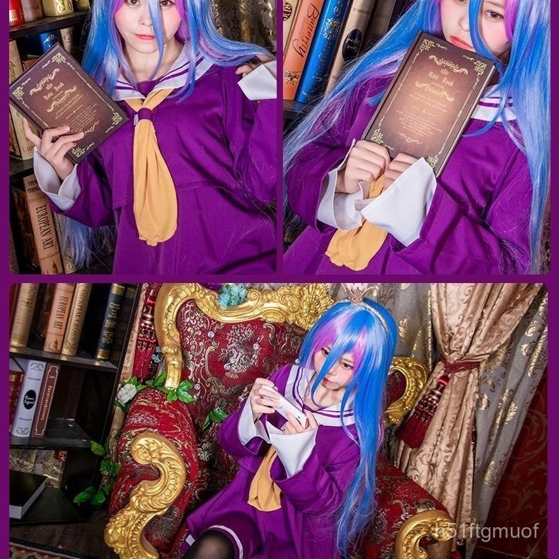Bo Trang Phuc Shiro No Game No Life Cosplay Sieu Thom Ngon Dam Da An Lien