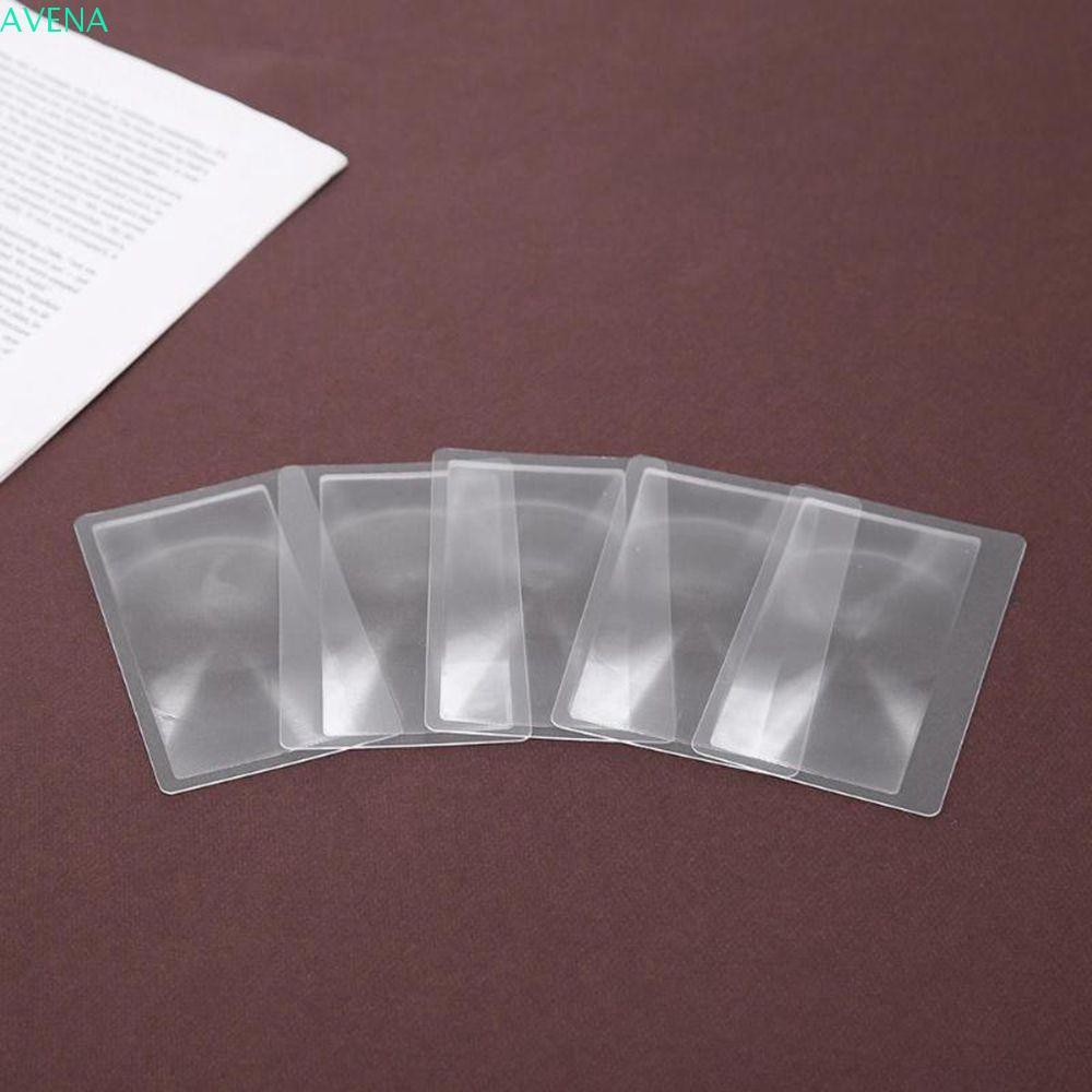 Ống kính AVENA Fresnel làm bằng nhựa để đọc sách báo Kính lúp di động