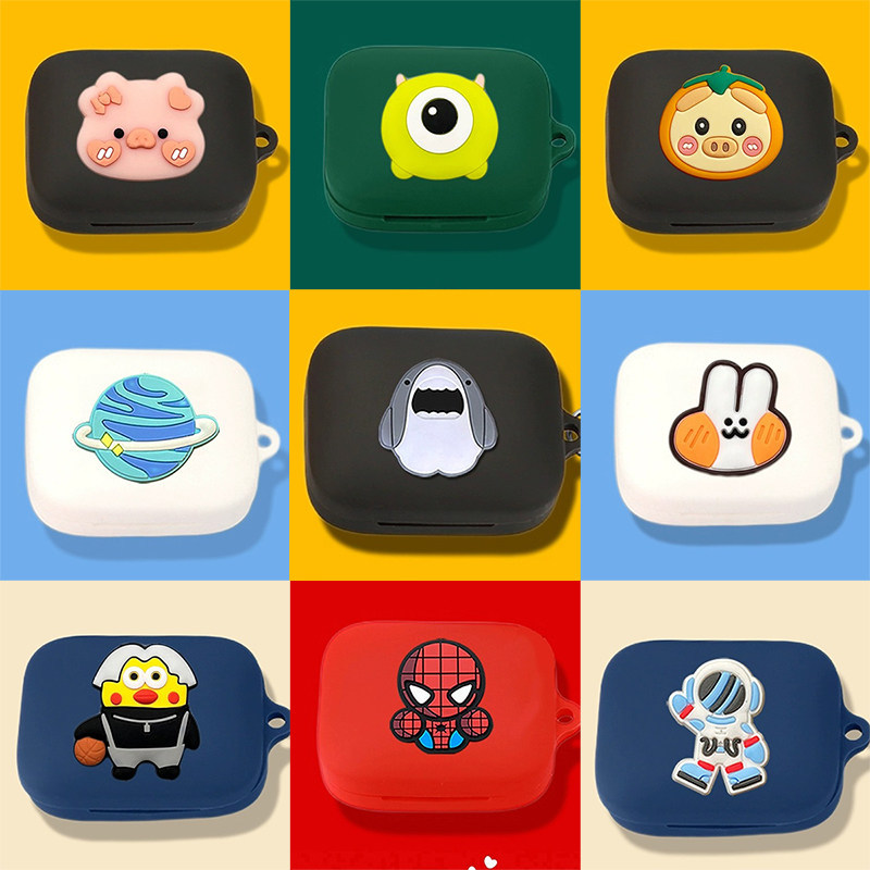 for B&O Beoplay EX Case Suitable for B&O Beoplay Eleven Cartoon Silicone Soft Case Cute B&O Beoplay 
