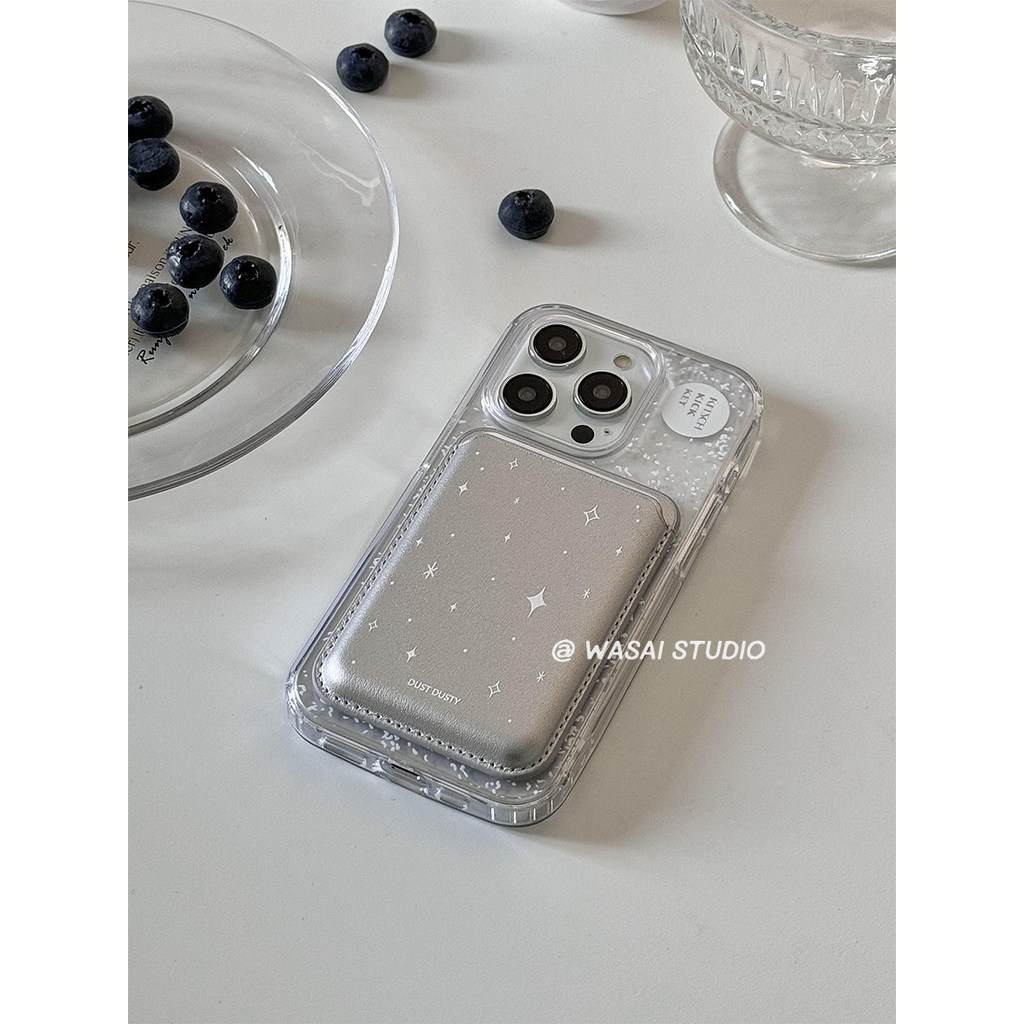 magsafe wallet ví magsafe Ốp điện thoại Apple Hàn Quốc từ tính Acrylic