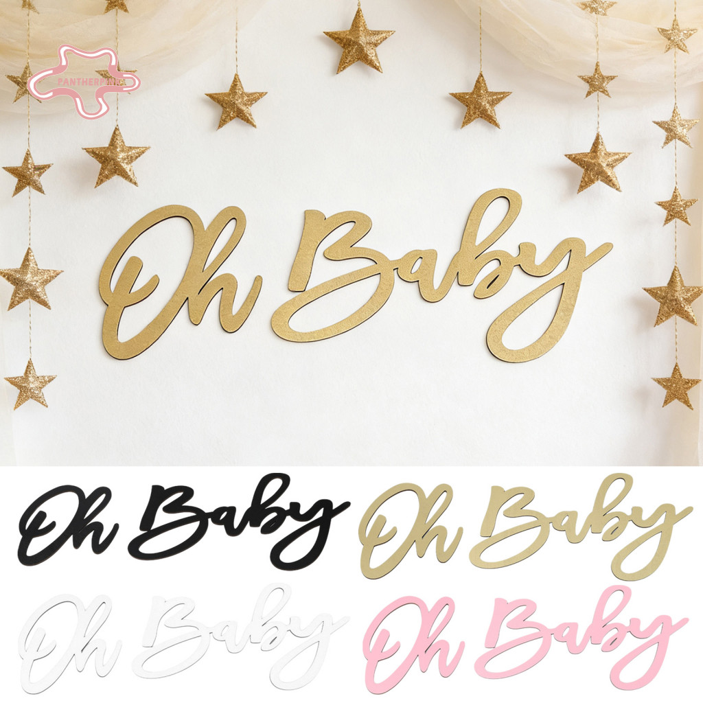Oh Baby Treo Dấu Hiệu Oh Trang Trí Cho Bé Oh Baby Sign Gỗ Chữ Cái Trang Trí Tường Cho Phòng Ngủ Nhà 