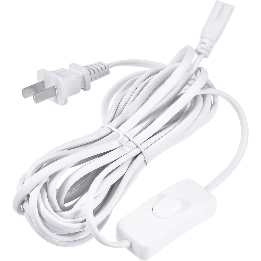 Cáp nguồn mở rộng YOKIVE, Ống LED T5 T8 có công tắc bật tắt, để chiếu sáng, Tuyệt vời cho văn phòng,