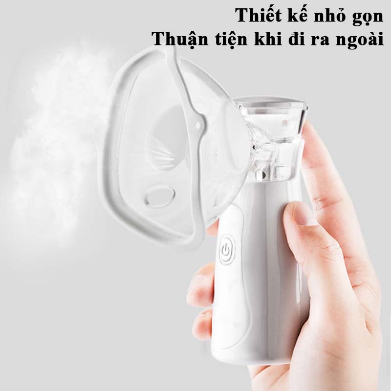 Máy XôNg MũI Họng Khí Dung Đa Năng Nebulizer 2 Trong 1 Cho Bé Và Người Lớn