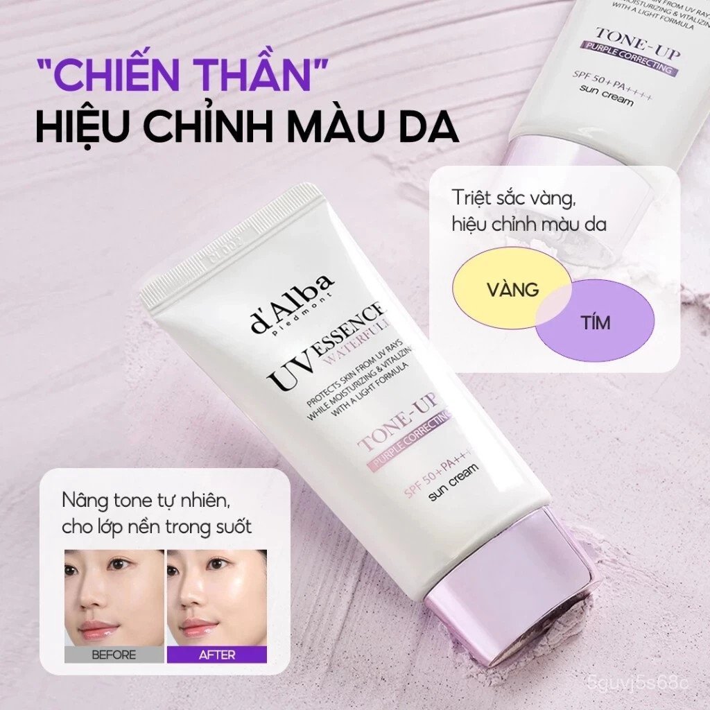 d'Alba Kem Chống Nắng Dạng Sữa d'Alba SPF50+ PA++++ Cho Da Sáng Mịn