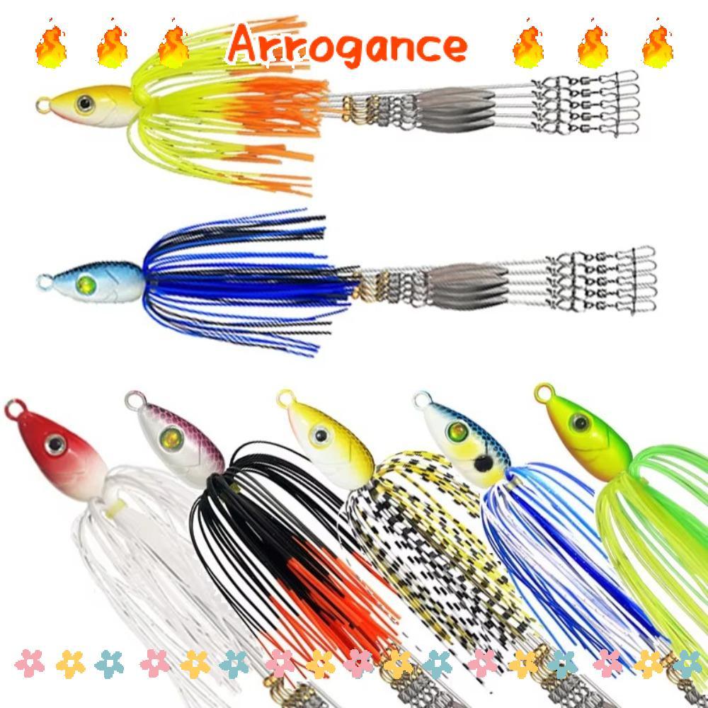 ARROGANCED Alabama Rig Mồi Câu Cá, Spinner Jigging Soft Swimbait, 2025 Soft Swimbait Bơi Tấn Công Nh
