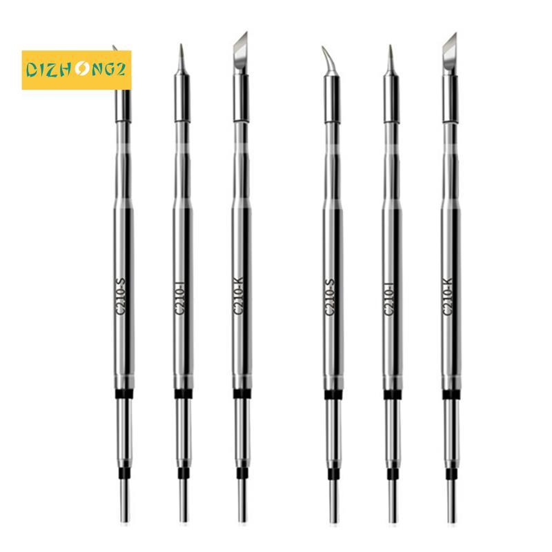6 Đầu hàn C210, Đầu hàn thay thế cho T1 Max, C210-K / I / Is, Đầu hàn để hàn sắt