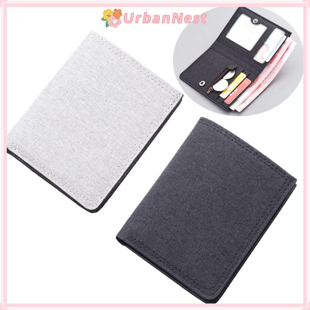 [COD] Ví đựng tiền xu Mini đô thị Canvas thời trang đơn giản đa chức năng