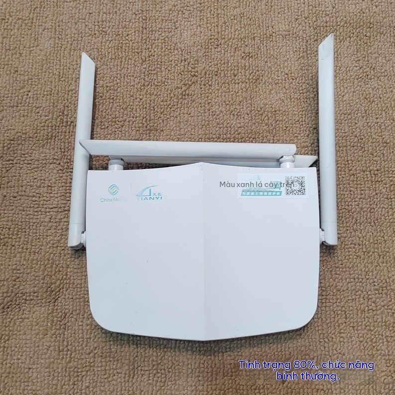Bộ phát wifi 6 Router WiFi 6 Tianyi TY-301 AX1800 Mesh Gigabit hiệu năng mạnh mẽ, hỗ trợ Mesh, phát sóng ổn định hàng cũ | BigBuy360 - bigbuy360.vn