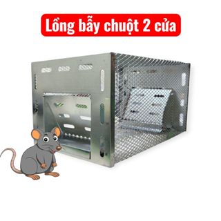 Bẫy chuột thông minh 2 cửa tự động hiệu quả, an toàn và dễ sử dụng