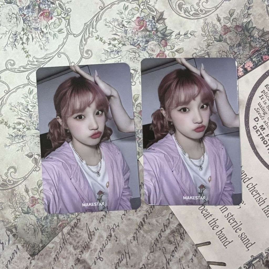 Gidle 2 album superlady fate búp bê chuyên chạm vào đầu Kỳ thẻ hai mặt