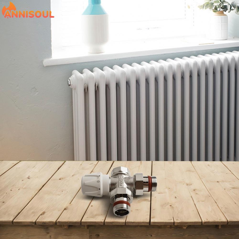 [NISO]3-Way Thermostatic Valve for Radiators Brass Thermostatic Radiator Valve