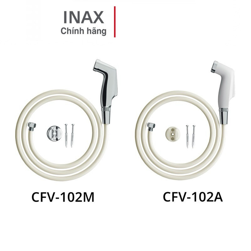 Vòi Xịt Bồn Cầu INAX CFV 102M, 102A - Chính Hãng