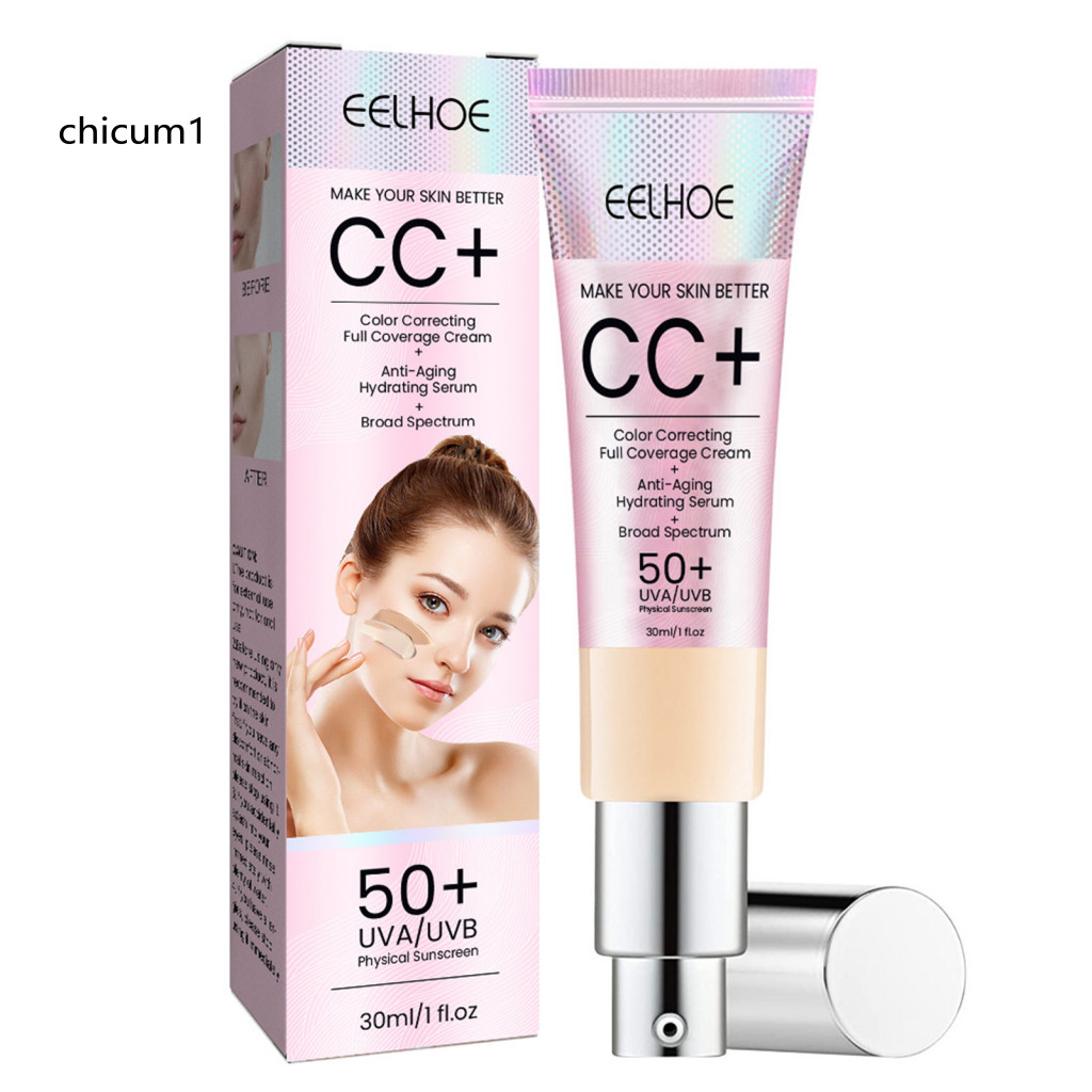 CC Color Correcting Cc Cream Full Coverage Foundation 30ml Cc Cream Full Coverage Color Correcting F