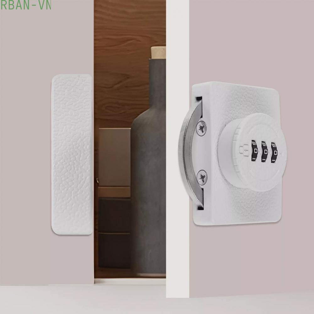 3-Digit Combination Lock Adjustable Password DIY Lock Installation For Cabinets