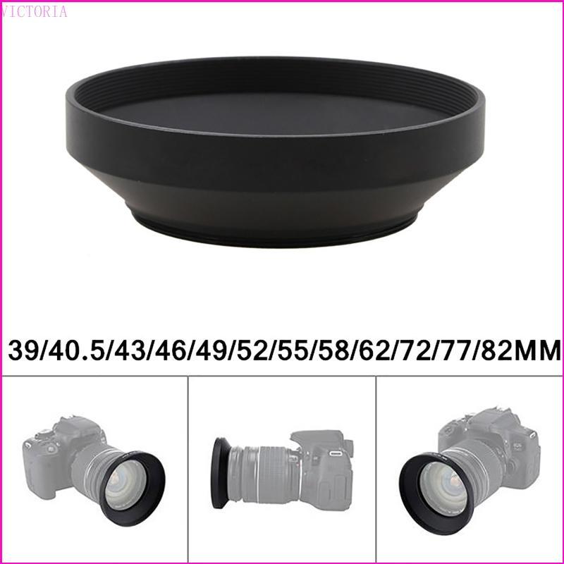 VIC 39mm 40 5 43 46 49 52 55 58 62 72mm cho máy ảnh DSLR Lens Hood cho nắp bảo vệ