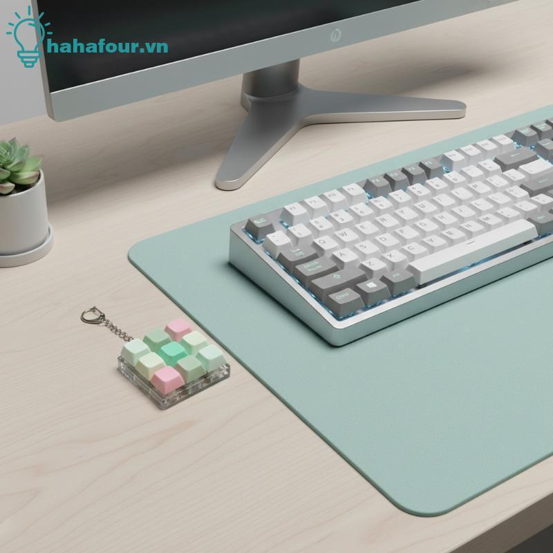 BN 4 / 5 / 9 Phím Bàn Phím Cơ Trục Thử Nút Keycap Móc Khóa Bàn Phím Móc Khóa VN