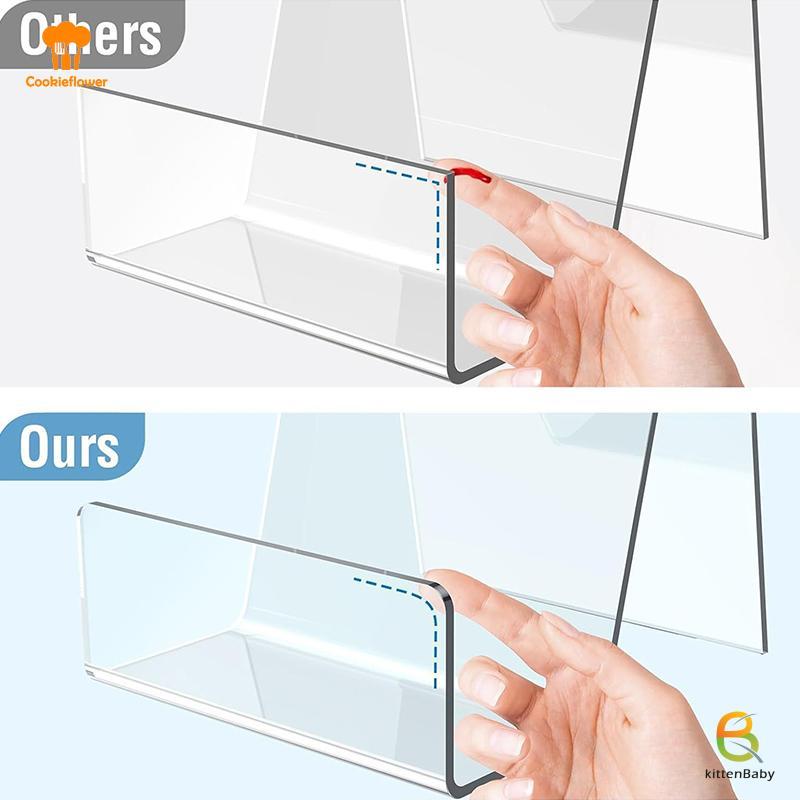 [Kitten-t] Comic Book Display Acrylic Book Display Holder Comic Book Frame Clear Laptop Stand Magazi