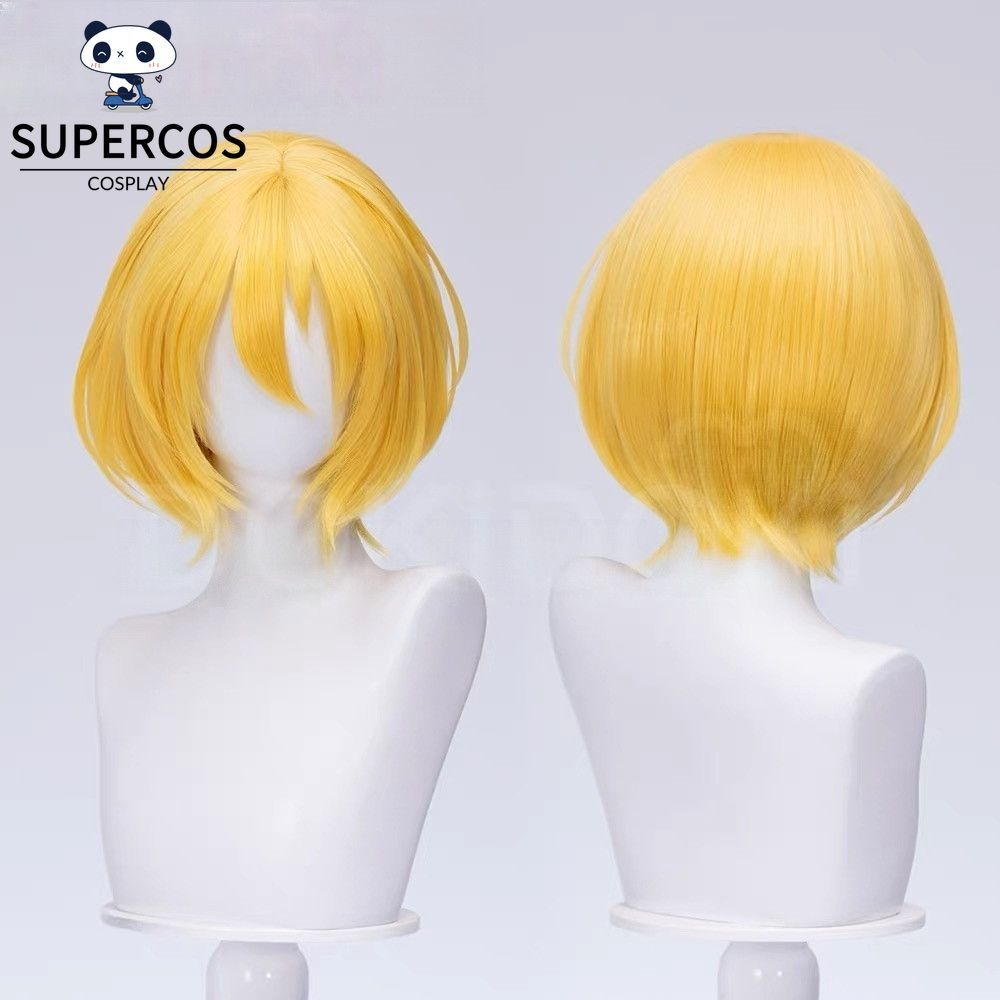 Công ty Limbus Don Quixote‌ Cosplay Tóc Giả Vàng Ngắn Tổng Hợp Tóc Giả