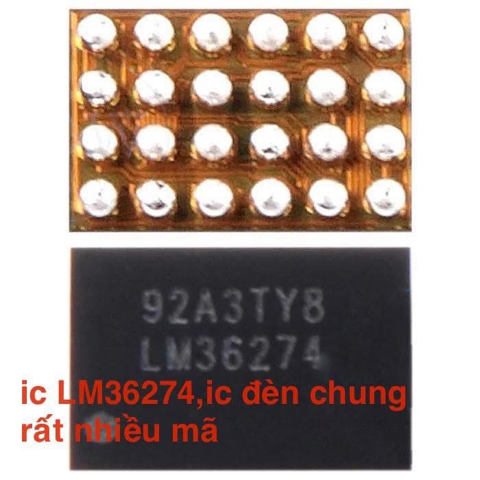 ic LM36274 ic đèn chung nhiều mã