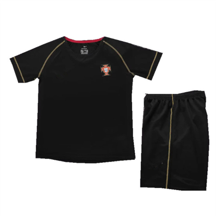 Bộ Áo Thể Thao Retro Bồ Đào Nha cho Trẻ Em, Size 16-28