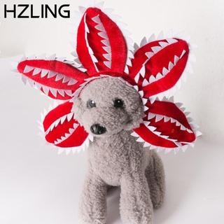 HZLING Pet Puppy Cat Hat, Funny Polyester Mũ mèo nhỏ, Mũ nón chất lượng cao Mũ hoa mềm Cannibal Phụ kiện thú cưng