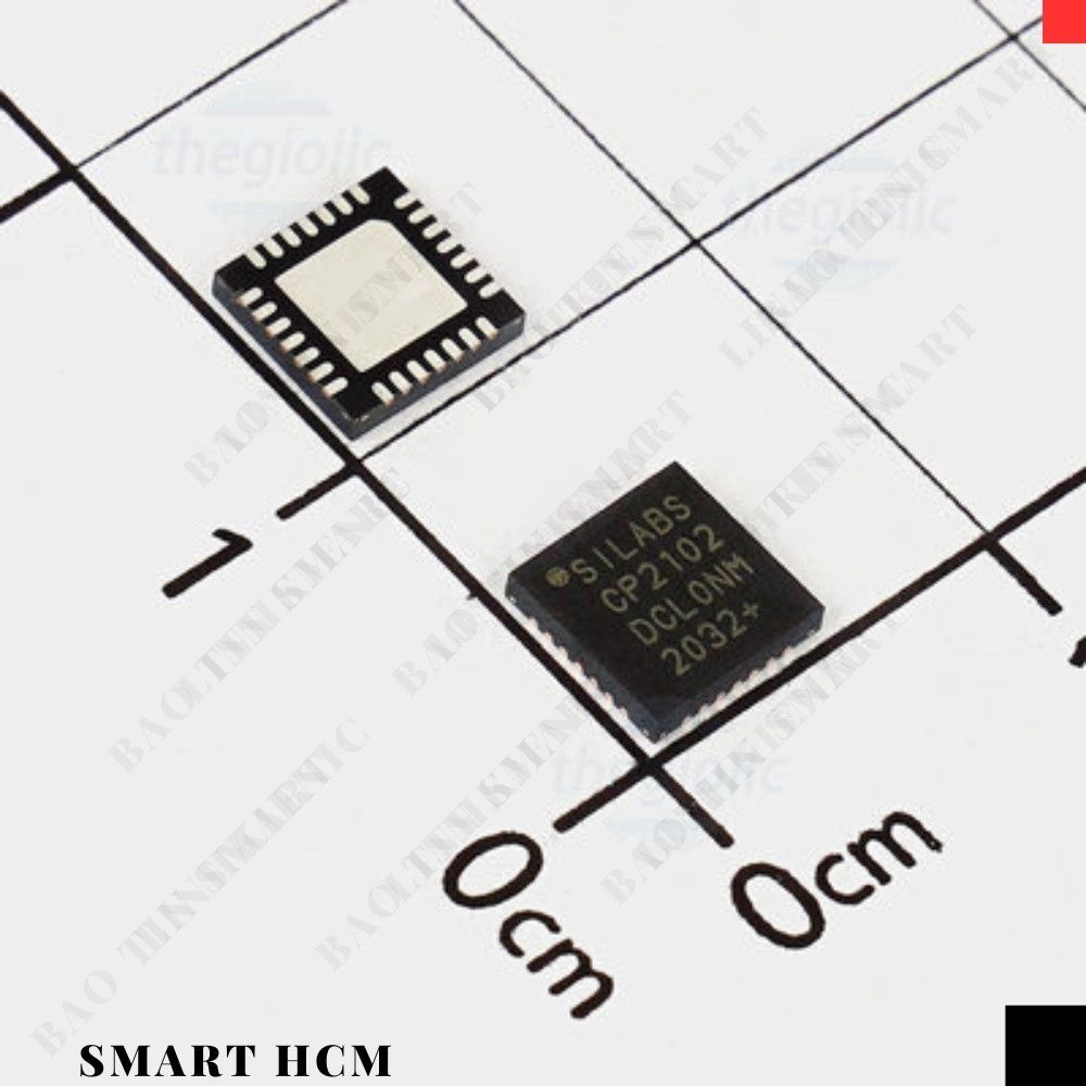 CP2102 IC USB Controller 12Mbps 28-QFN Smart. HCM City