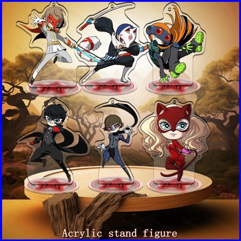 SV PERSONA 5 P5 Ren Amamiya Morgana Ryuji Sakamoto Chất Liệu Acrylic Đăng Ký Anime Hình Mô Hình Đồ C