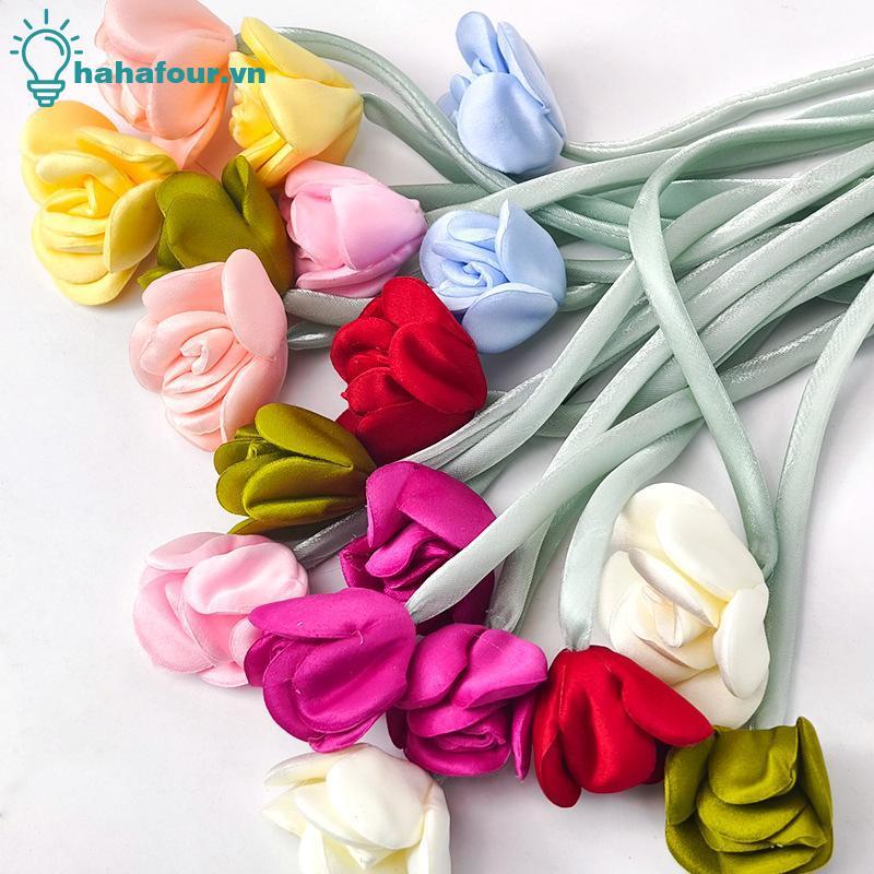 BN Rose Crochet Appliqué kèm sequin để trang trí quần áo và rèm VN