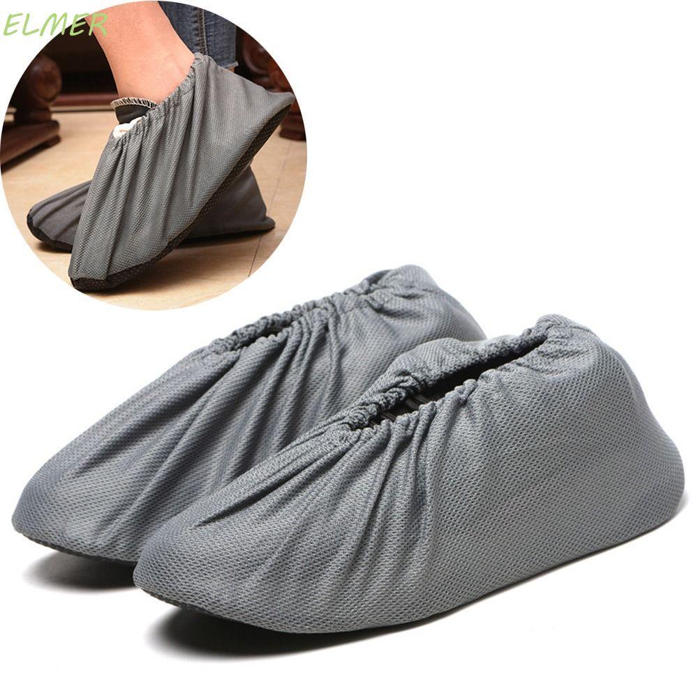 ELMER 3 Cặp Bao Giày, Miếng Dán Bảo Vệ Giày Lưới Thoáng Khí Có Thể Tái Sử Dụng, Độ Đàn Hồi Bền Đẹp C