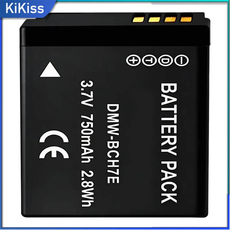 Pin máy ảnh hiệu suất lâu dài 750Mah Dwm-BCH7 cho Panasonic FP1 FP2 FP3 FT10 Dmw-BCH7E BCH7GK Cao
