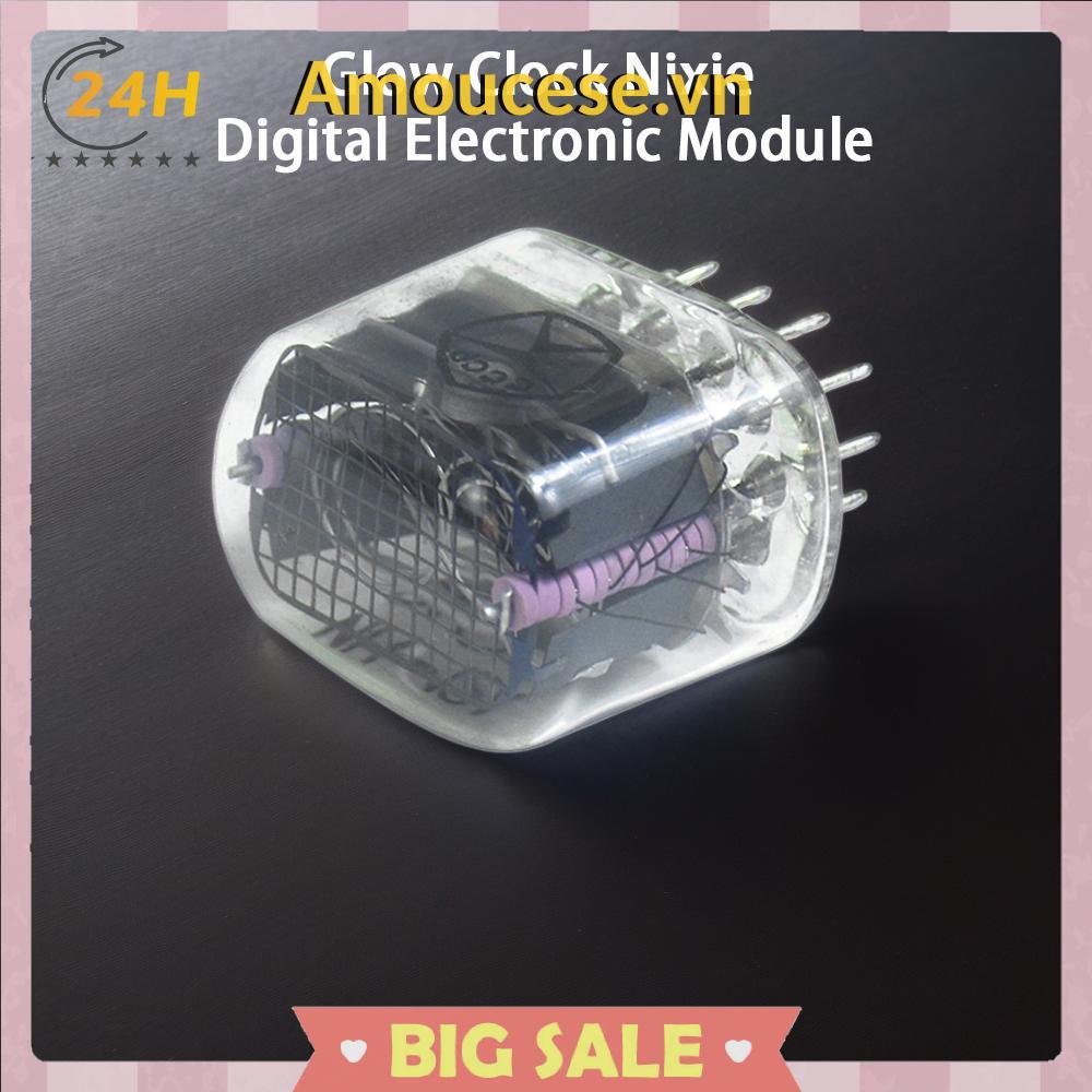IN-12 IN12 Ống phát sáng với điểm thập phân Ống kỹ thuật số Nixie Ống đồng hồ phát sáng Ống phát sán