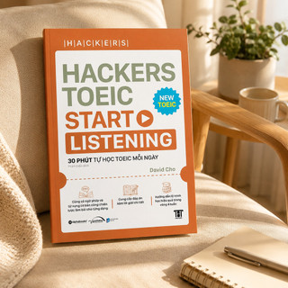 Sách – Hackers TOEIC Start Listening – Luyện Nghe TOEIC Cho Người Mới Bắt Đầu (Gamma Books)