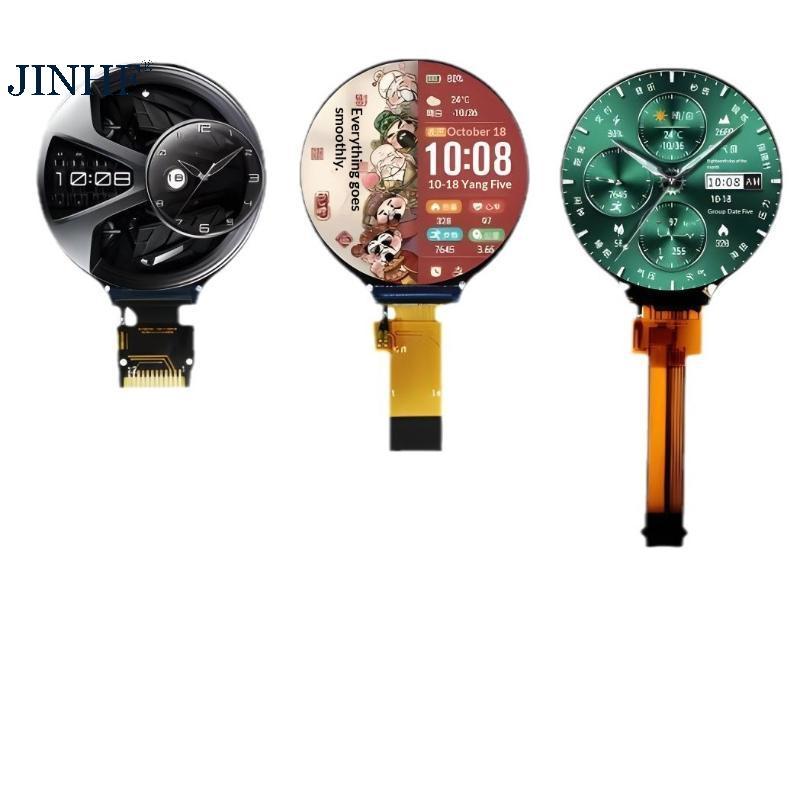 JINHF GC9A01 Bộ Điều Khiển 1.28 Inch 1 Cái SPI TFT LCD IPS Màn Hình Cảm Ứng Tròn Cho DIY Dự Án Điện 