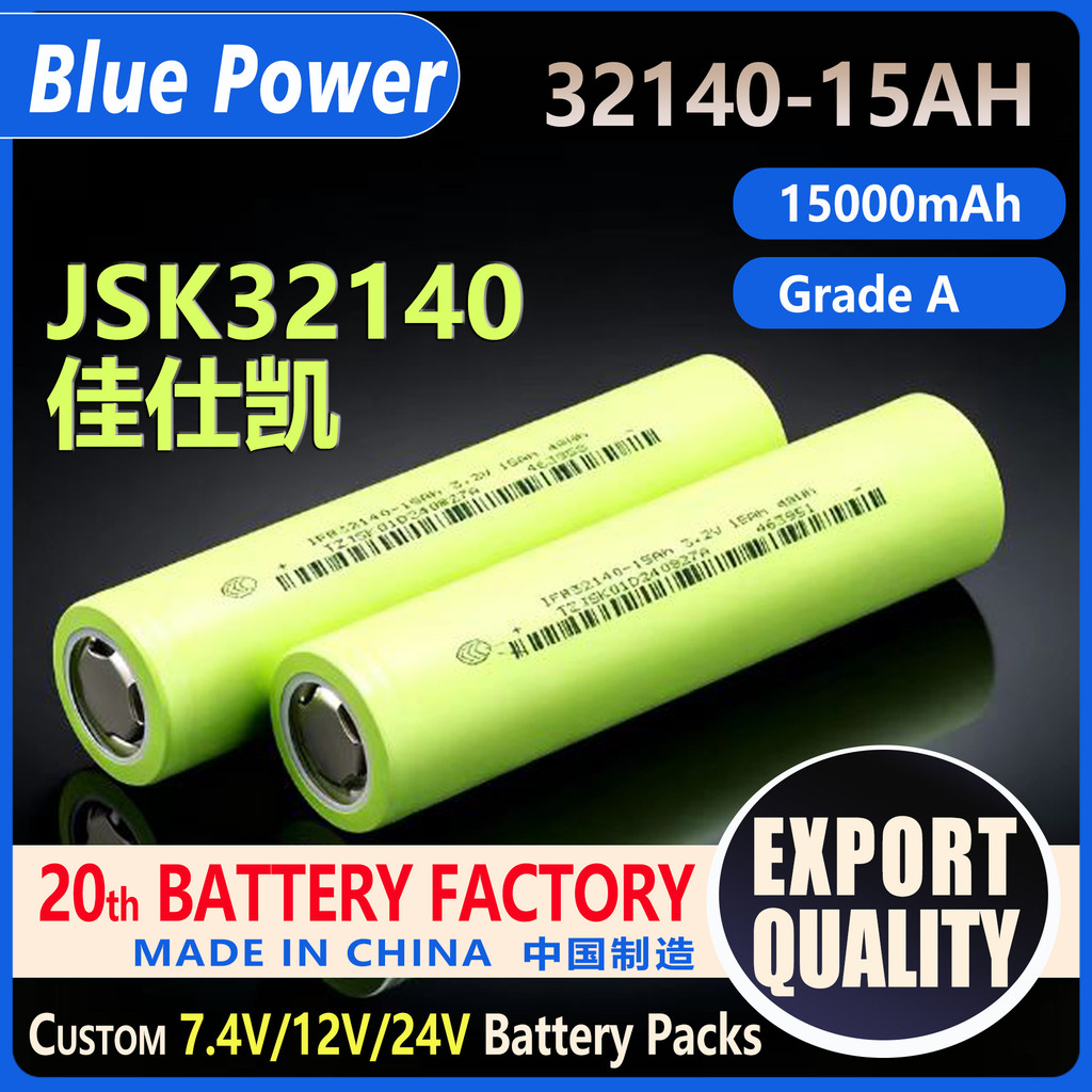 JSK JSK JSK 32140 Lithium Iron Phosphate Pin 3.2 V15000mah Lưu Trữ Xe Điện Pin LiFePO4