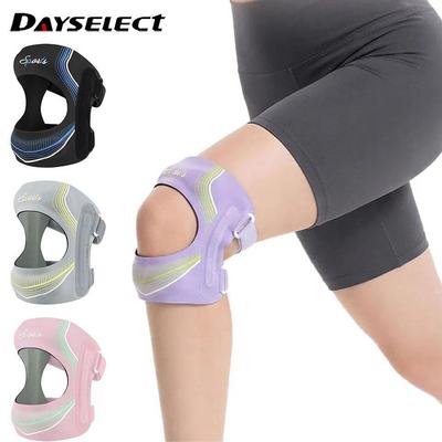 DAYSELECT 1 Cái Thể Thao Kép Dây Đeo Patellar Nén Mùa Xuân Hỗ Trợ Bóng Rổ Đi Xe Đạp Kneepad