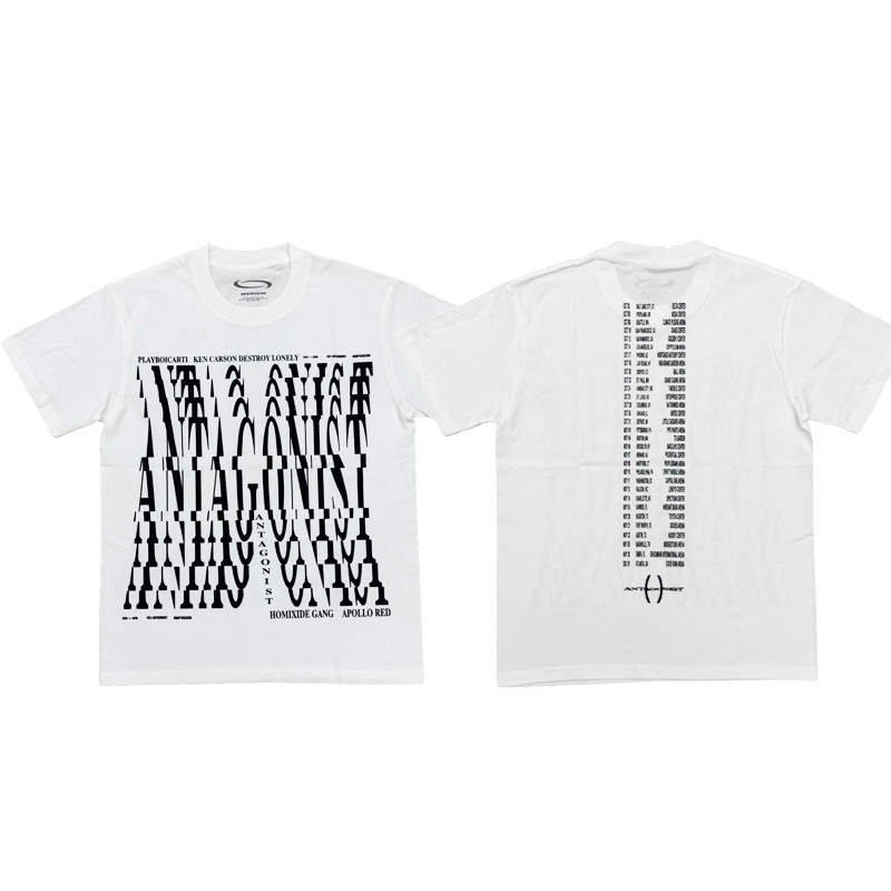 Playboi Carti Antagonist2.0 Tour Opium Merch tee ✡ ❈ T ❈ ❈ ❈