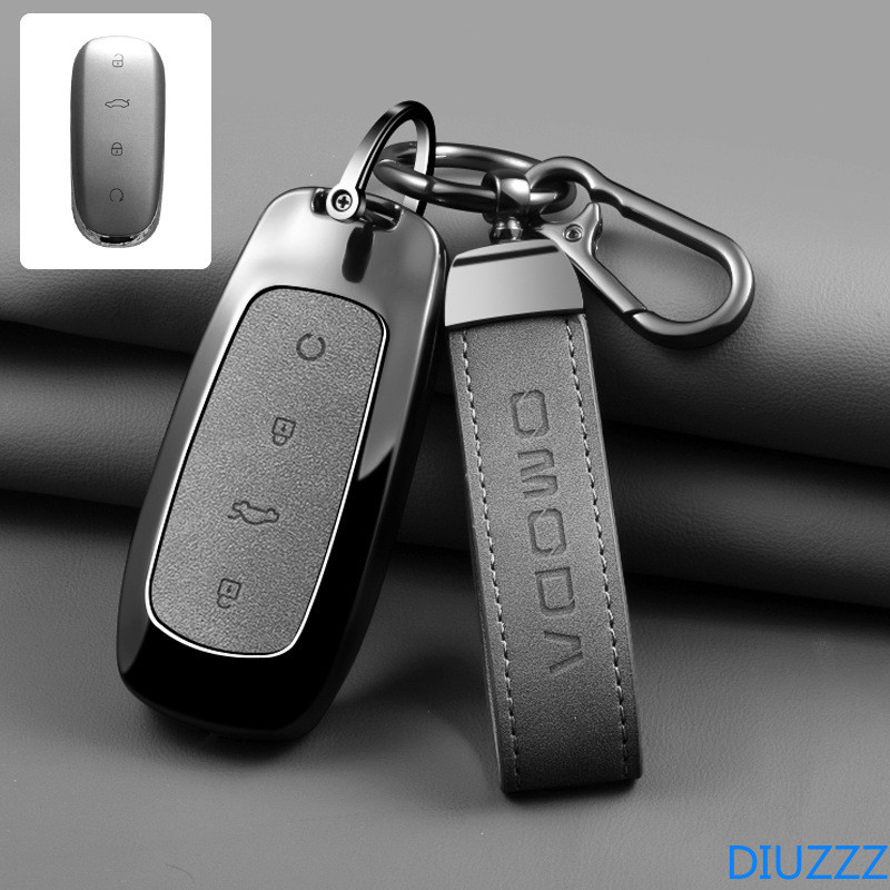 Hợp Kim Kẽm Da Kim Loại Từ Xa Ô Tô Chìa Khóa Dành Cho Chery OMODA E5 Omoda C5 Omoda 5 SHS PHEV Omoda