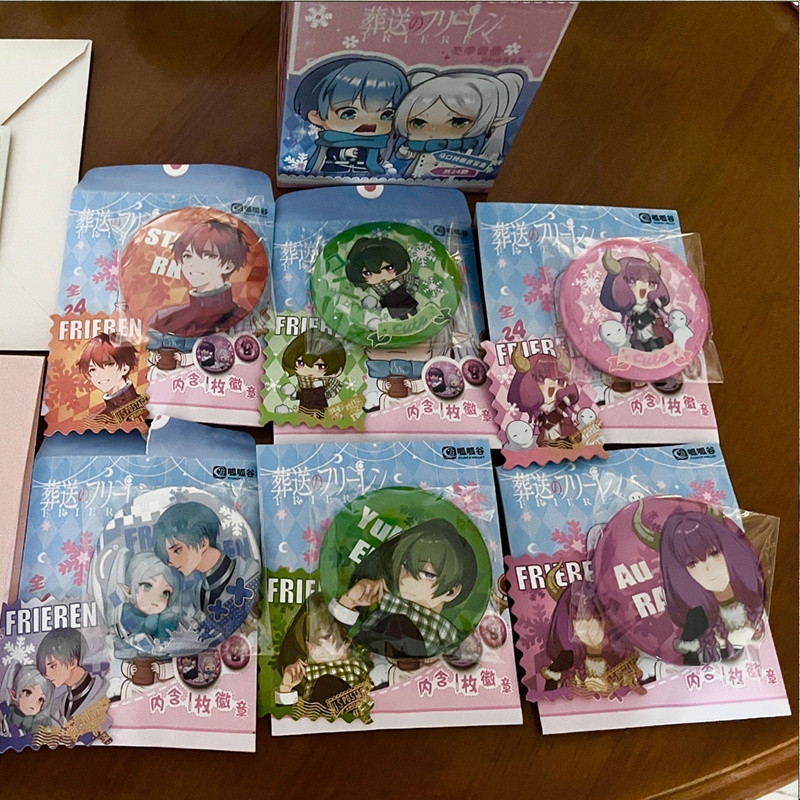 Trâm cài áo anime Beyond Journey's End, phù hợp cosplay và trang trí