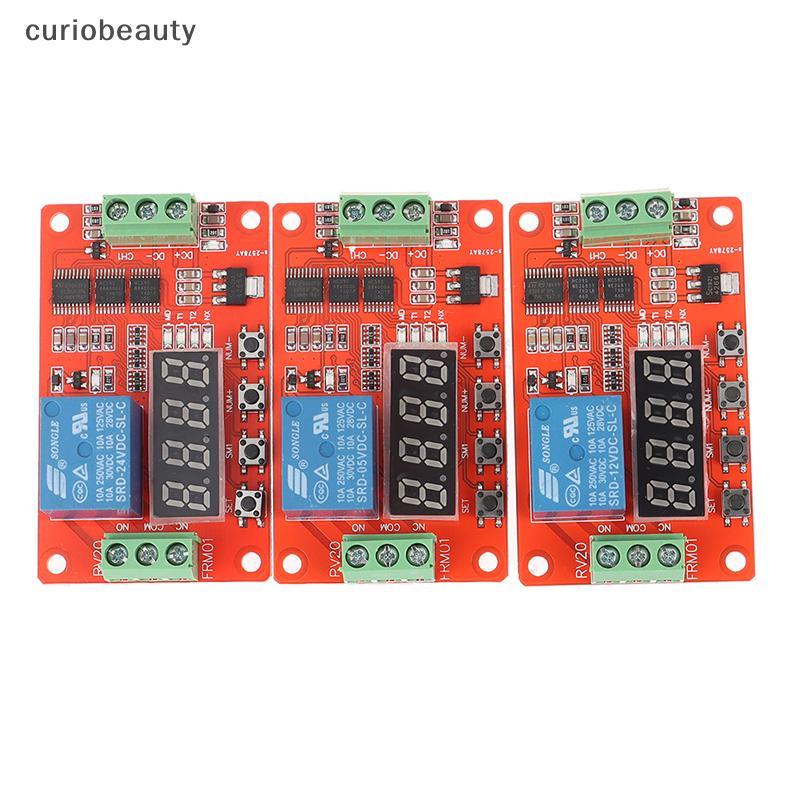 {CURUI} FRM01 DC 5 / 12 / 24V Mô-đun rơle đa chức năng 1 kênh Công tắc hẹn giờ trễ vòng lặp {curiobe