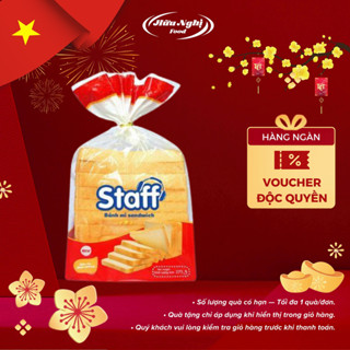  Combo 2 Bánh mì sandwich Staff lát mềm 275g 