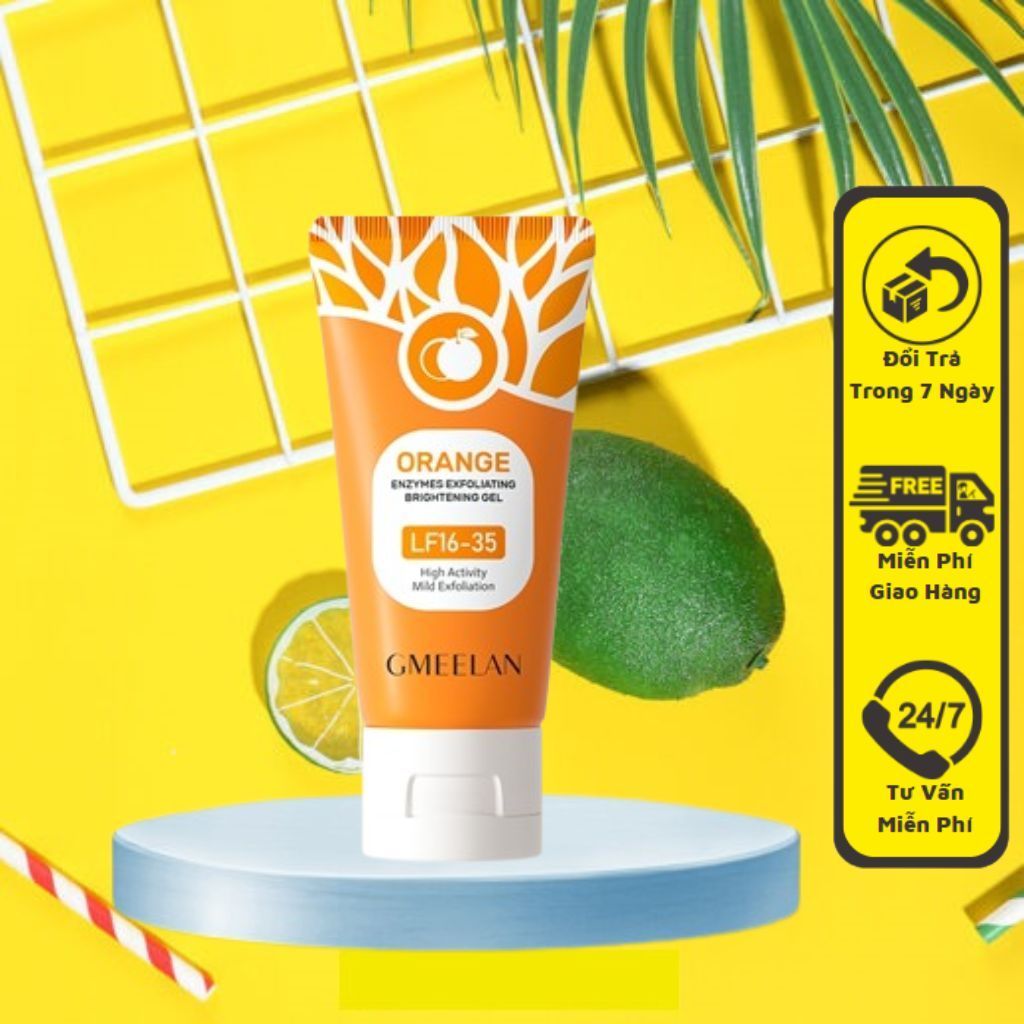 Gel Tẩy Tế Bào Chết GMEELAN Orange Exfoliating Whitening 50g